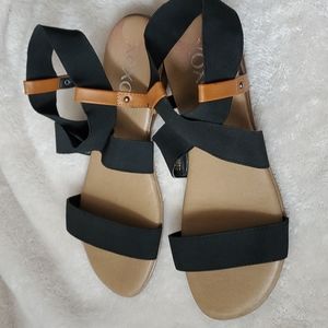 3/$10 XOXO Black sandal